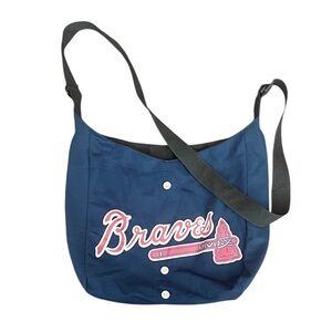 Atlanta Braves Baseball Jersey Slouchy Crossbody bag
